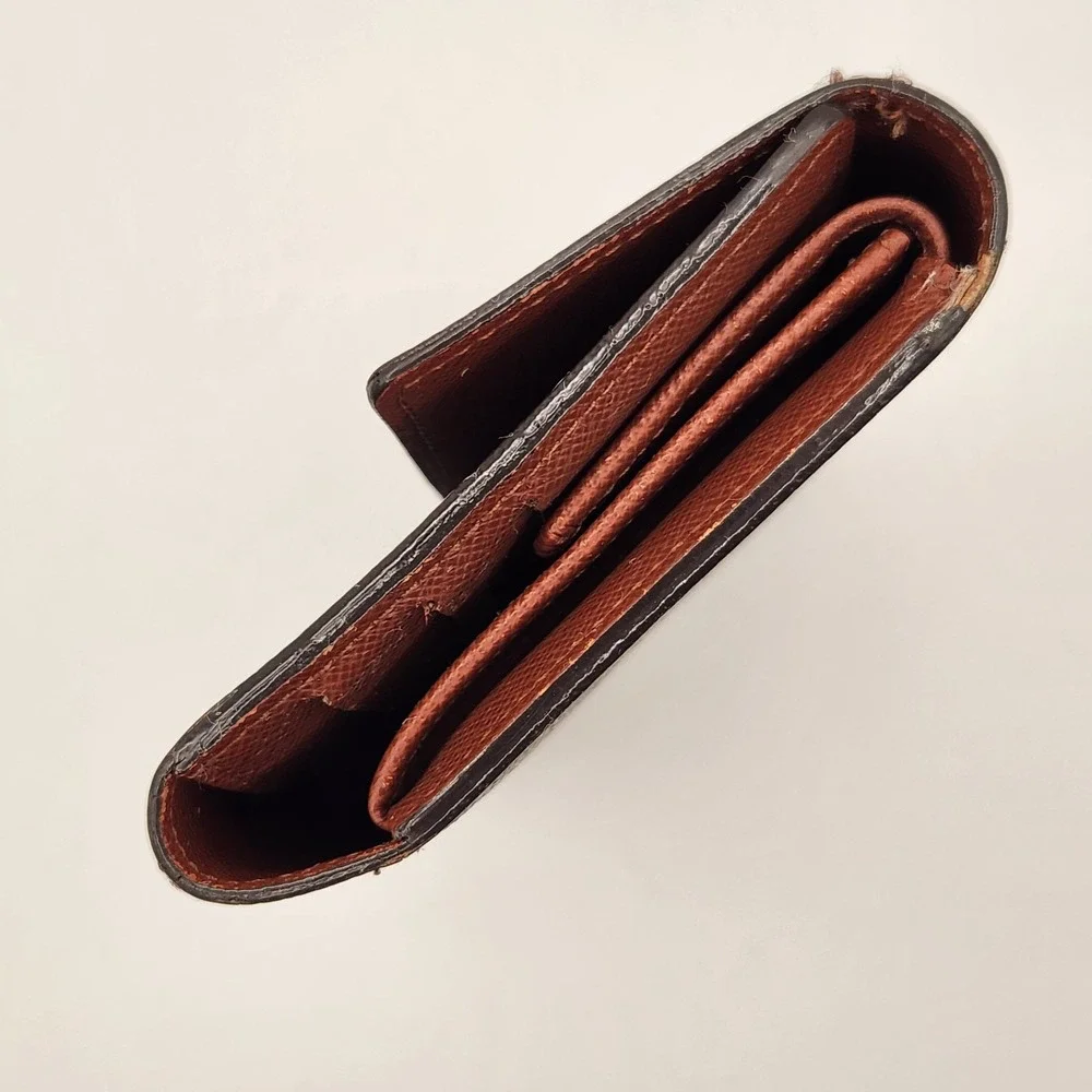Vintage Louis Vuitton Monogram Long Wallet Trifold November 1991 France TH0911